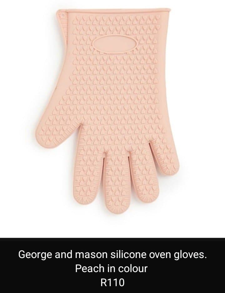Silicone oven gloves