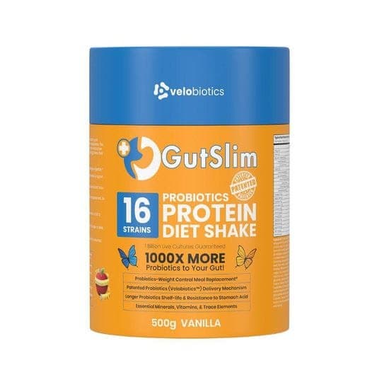 GutSlim Probiotics Protein Diet Shake — Vanilla, 500g