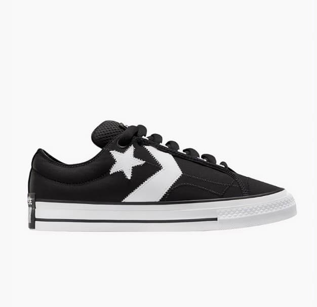 Converse Star Player Sneakers — Black & White, Unisex