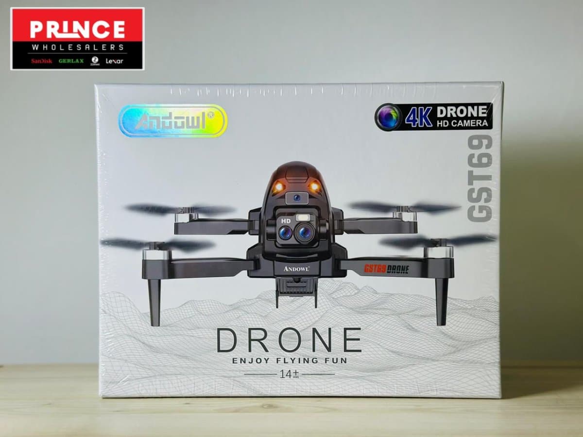 Andowl 4K Drone — HD Camera, 14+ Minutes Flight Time