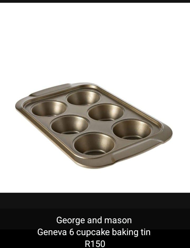 6 cupcake baking tin